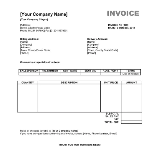 Invoice